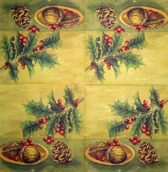 211 Christmas Flowers - 3-ply - CS